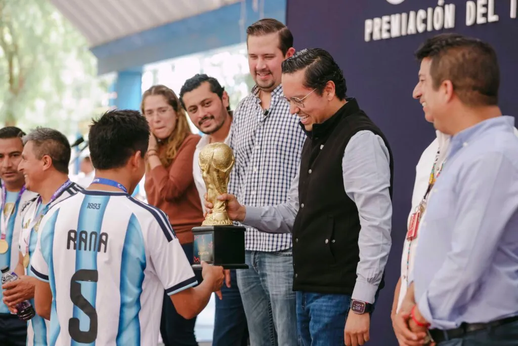Corregidora premia a ganadores del Torneo Interdependencias 2026