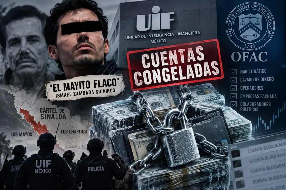 Golpe al círculo del Mayito Flaco: UIF bloquea 46 cuentas bajo sospecha
