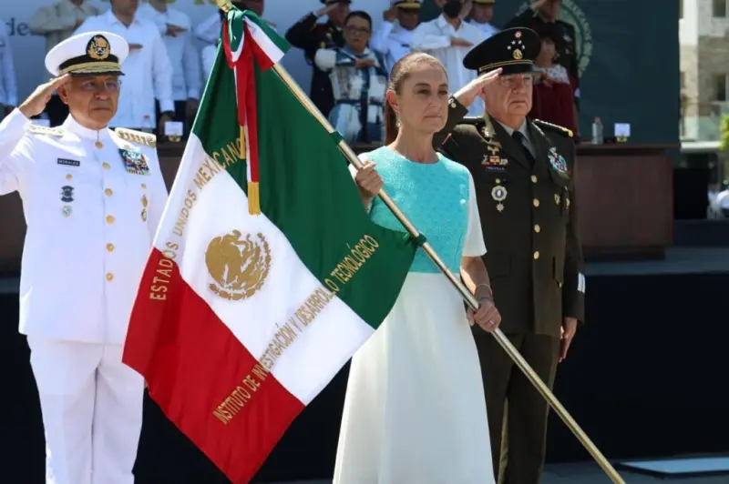 La presidenta Claudia Sheinbaum conmemora el 205 aniversario de la Armada de México