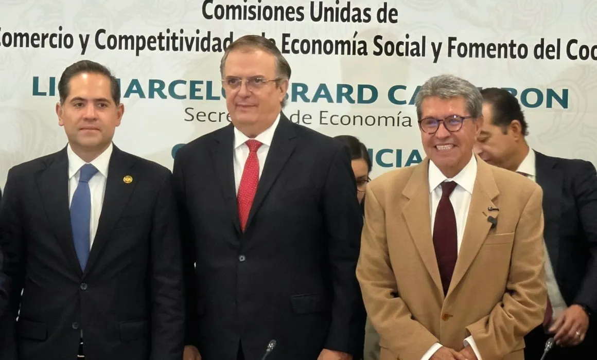 México mantiene 80% de comercio con EU sin aranceles: Ebrard 