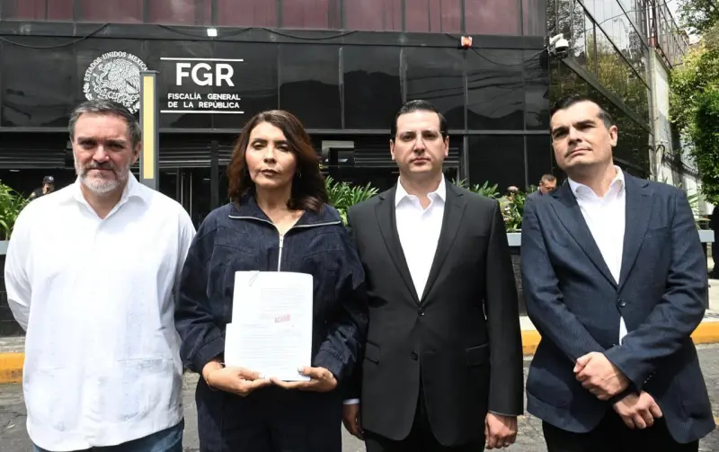 Diputados del PAN denuncian a Marina del Pilar ante FGR por presunta relación con crimen organizado