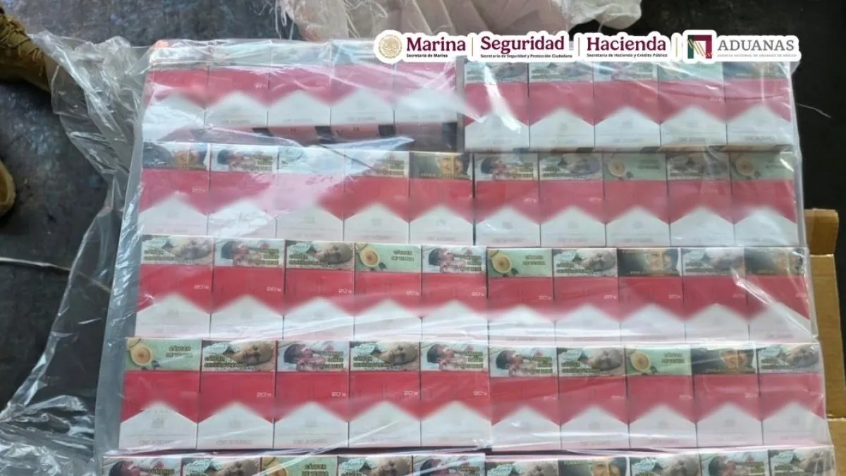Semar inmoviliza más de 10 millones de cigarros en Lázaro Cárdenas