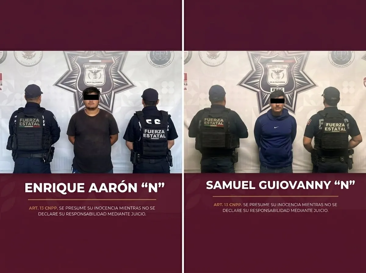 Uno tenía orden por violencia familiar y otro por amenazas y robo de vehículo