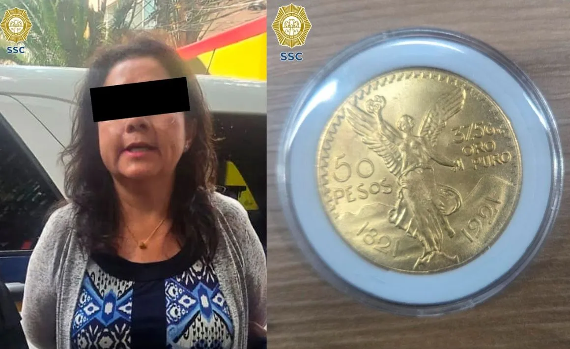 Detienen a mujer en la Condesa por falso centenario de 80 mil pesos