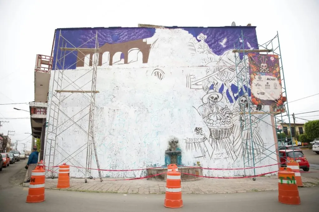 San Juan del Río tendrá mural por el Día de Muertos