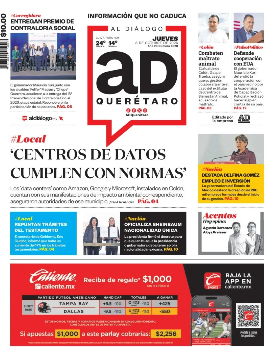 ‘Centro de datos cumplen con normas’