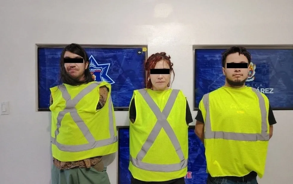 Caen tres presuntos polleros con 27 kg de mariguana