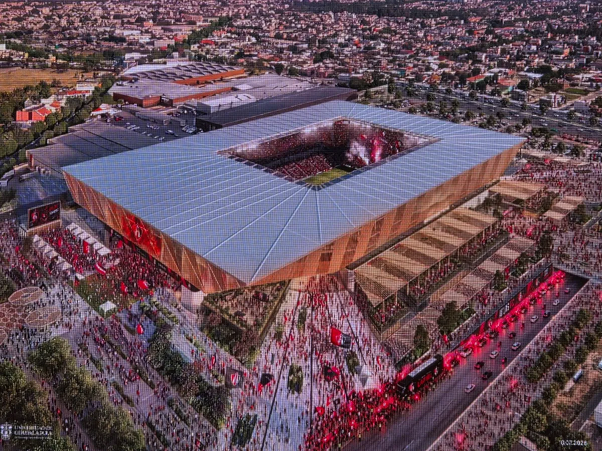 El nuevo estadio del Atlas costará 5 mil millones de pesos y tendrá un reto fuera de la cancha