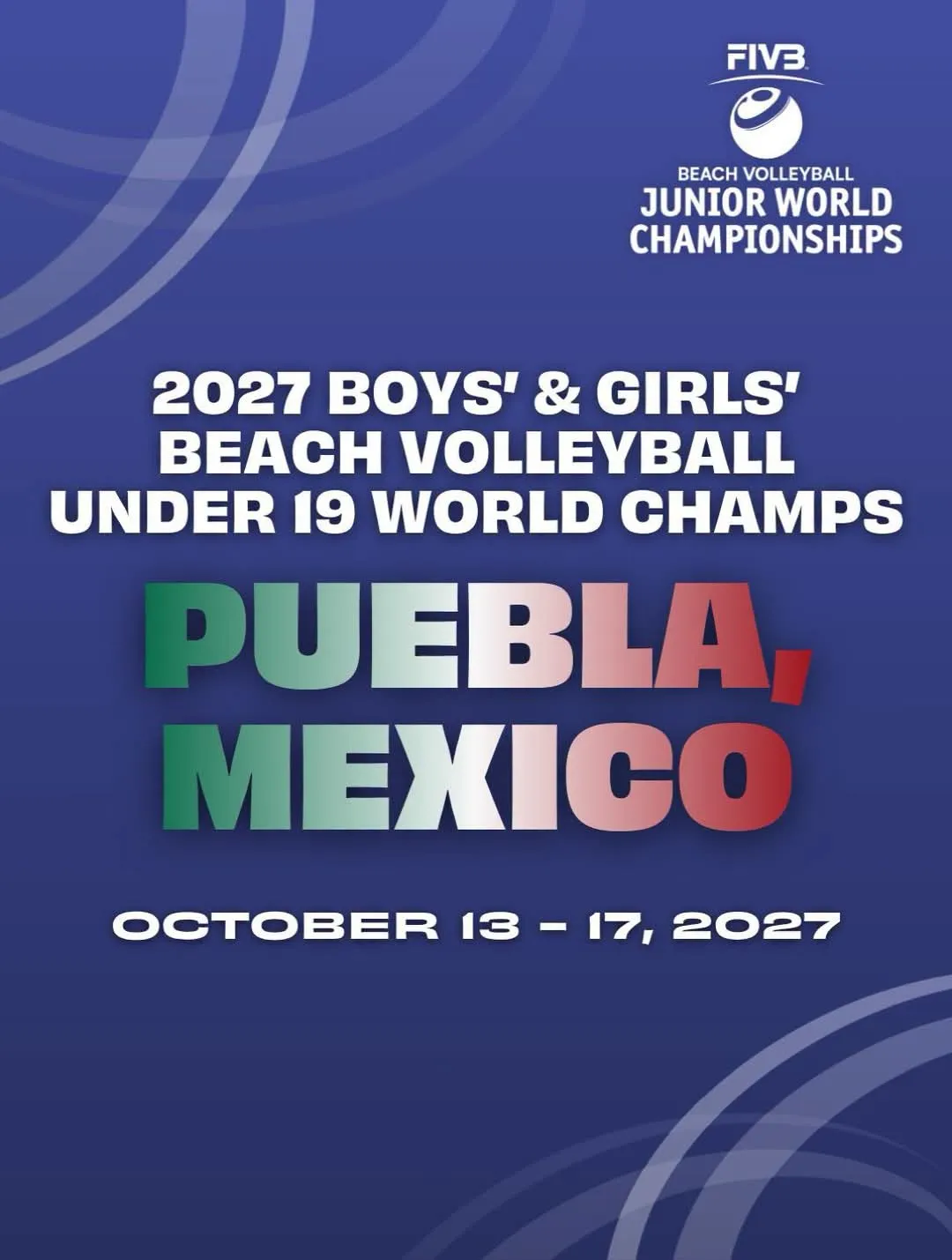 Albergará Puebla mundial de voleibol playa