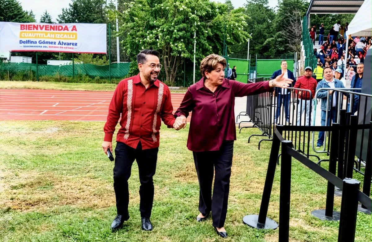 Arropan 45 mil mexiquenses a Delfina Gómez en Cuautitlán Izcalli