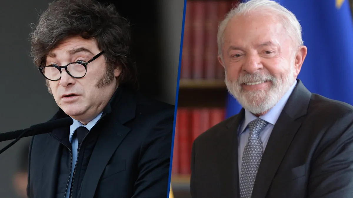 Milei ‘queda sin internet’ para felicitar a Lula... pero se ‘conecta’ para celebrar la visita de León XIV