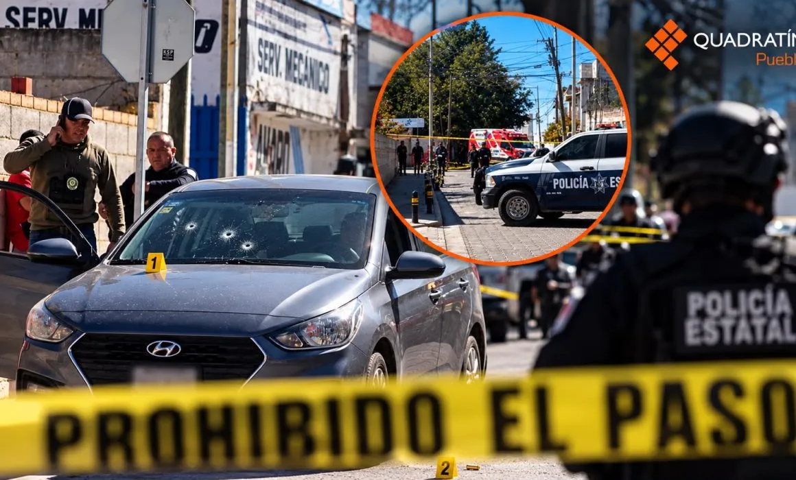 Ejecutan a ministerial de la FGE en Tehuacán; investigaba robo de vehículos 