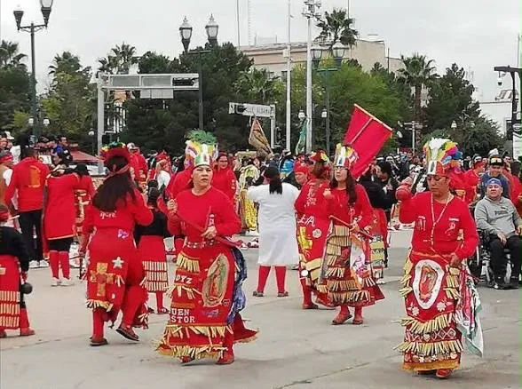 Matachines peregrinan al Santuario de San Judas Tadeo en Chihuahua; mantienen viva la tradición religiosa