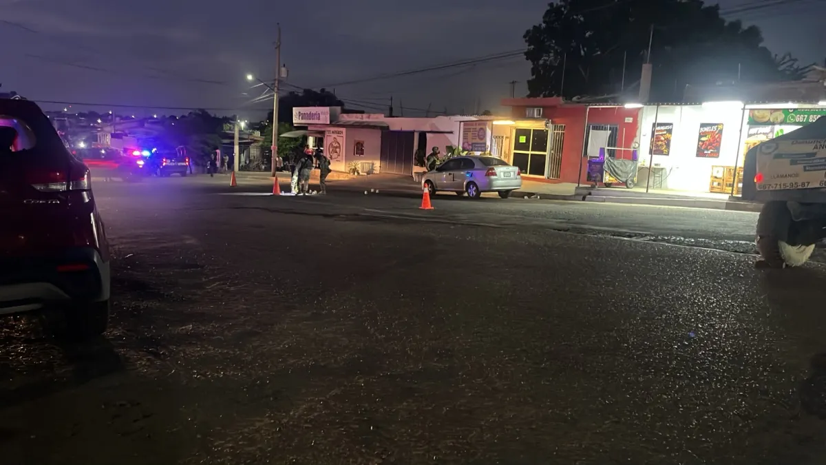 Tirotea grupo armado vivienda en Culiacán