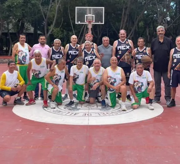 SMA celebra basquetbol de veteranos