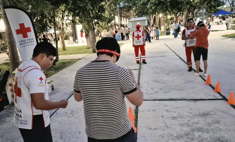Convoca Cruz Roja a unirse al voluntariado de prevención de lesiones