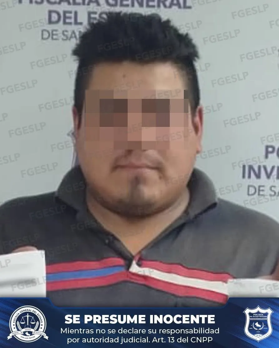 Detienen a hombre acusado de disparar contra una vivienda en SLP