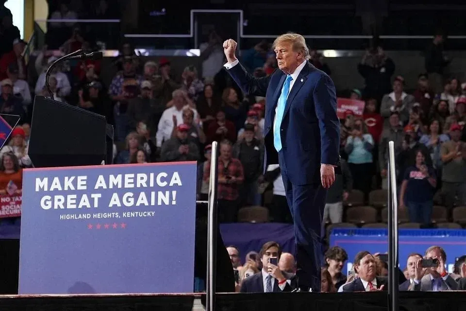 México pagó el muro con tarifas masivas.- Trump