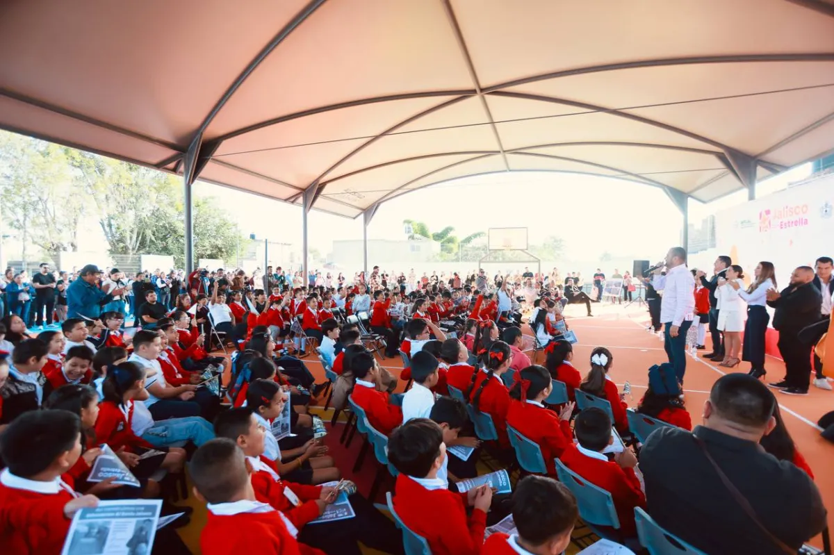 Llega Jalisco con Estrella a primaria de Tlajomulco; invierten 35 mdp