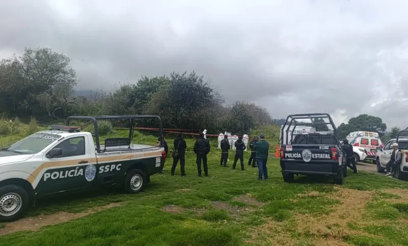 Localizan 5 cuerpos en límites de Morelos y Edomex