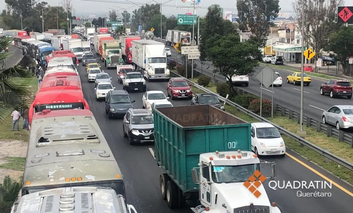 Transportistas de Querétaro se sumarán a protesta nacional