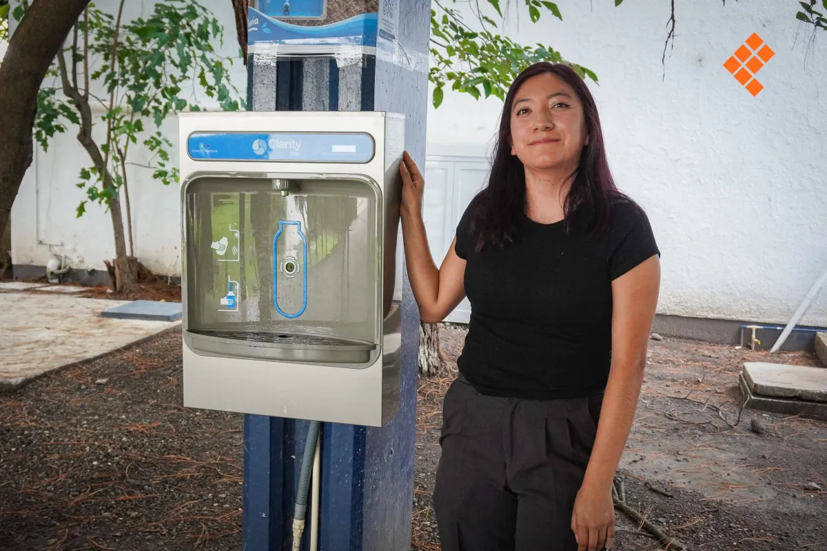 Desarrolla alumna nicolaita sistema para consumir agua captada de lluvia