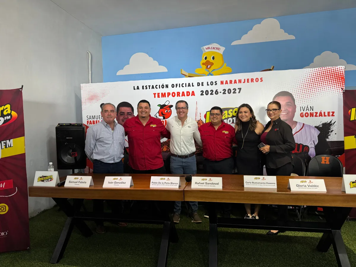 Anuncian Naranjeros y La Invasora a sus nuevos cronistas por radio