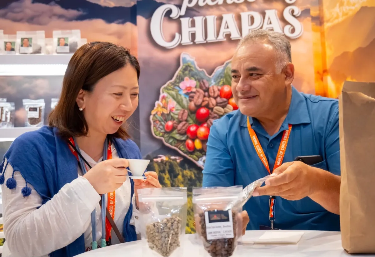 ¡Chiapas conquista el escenario internacional del café en Panamá!