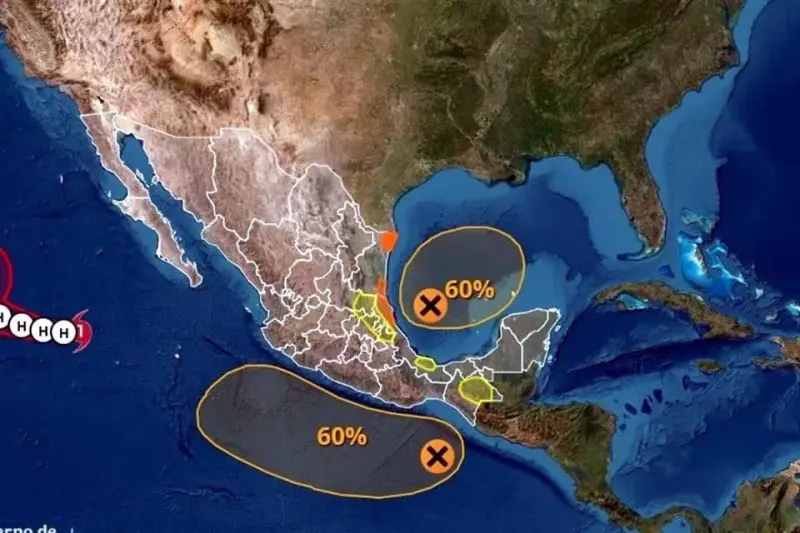 Prevén formación de nuevo ciclón en el Pacífico mexicano