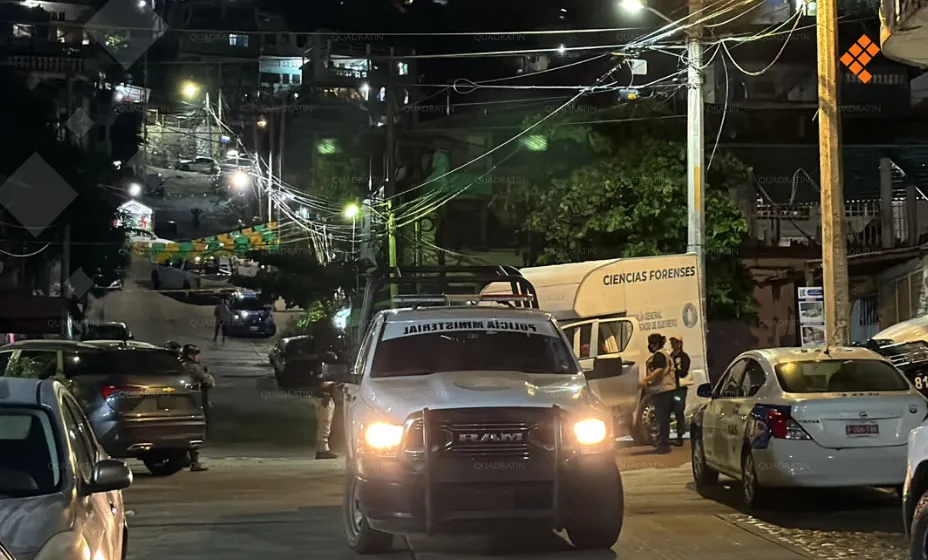 Ataque armado deja 2 muertos y 3 heridos en Acapulco