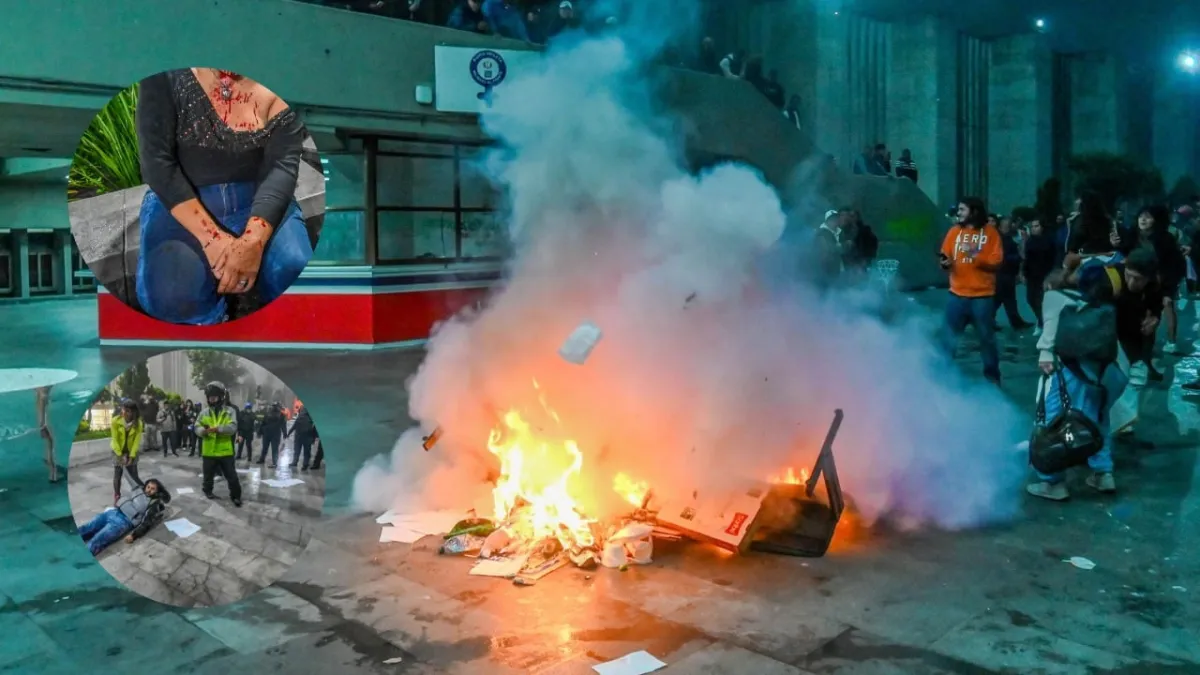 Protesta en la alcaldía Cuauhtémoc termina en enfrentamiento