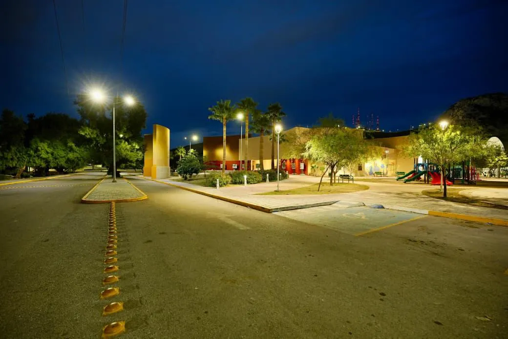 Torreón: renuevan alumbrado de La Jabonera con inversión de un millón de pesos