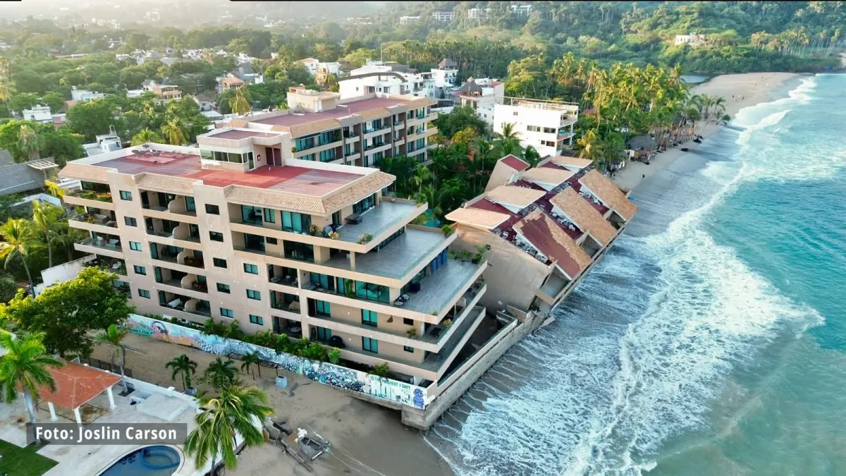 Acude Profepa a Punta Paraíso ante riesgo de colapso de hotel