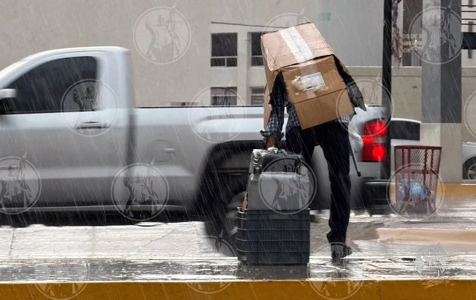 Azotan fuertes lluvias a la frontera