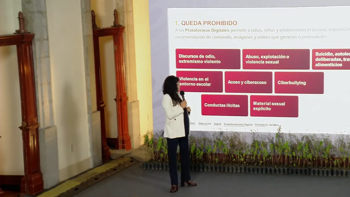 Sheinbaum obliga a plataformas digitales a proteger a menores de contenidos violentos