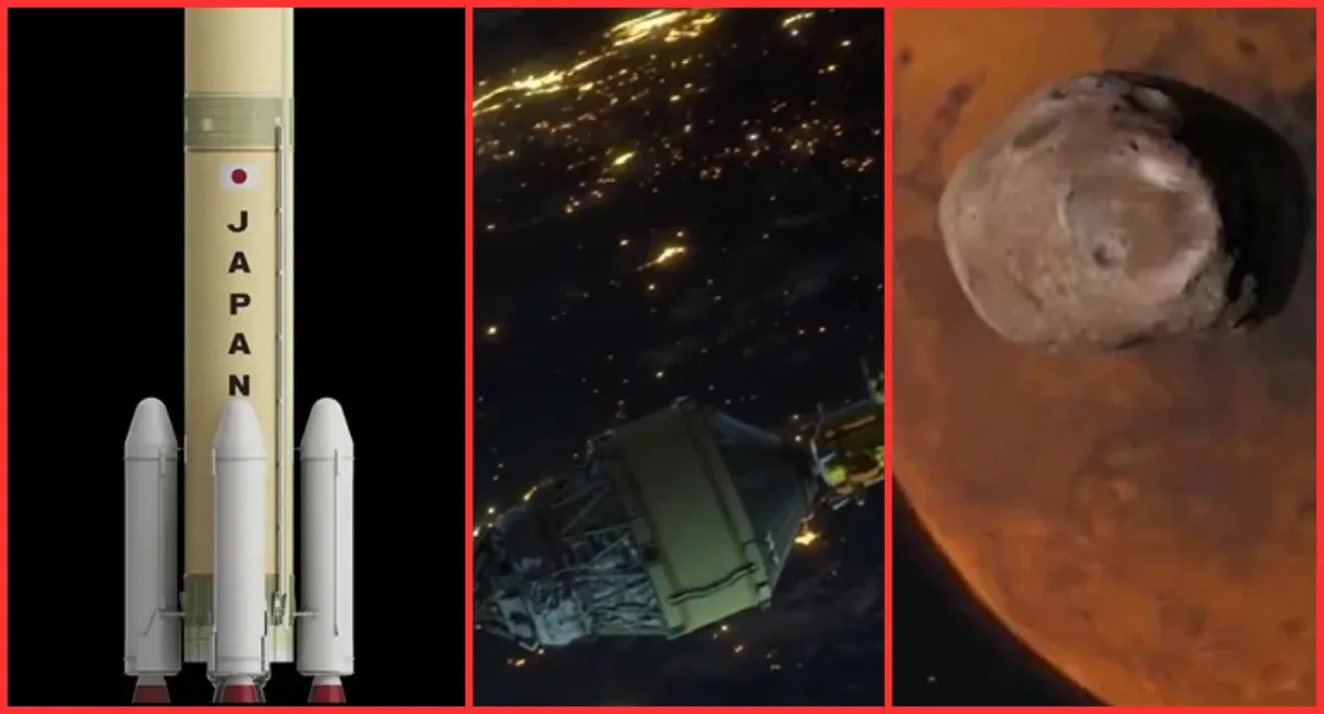 Japón lanza misión espacial rumbo a las lunas de Marte