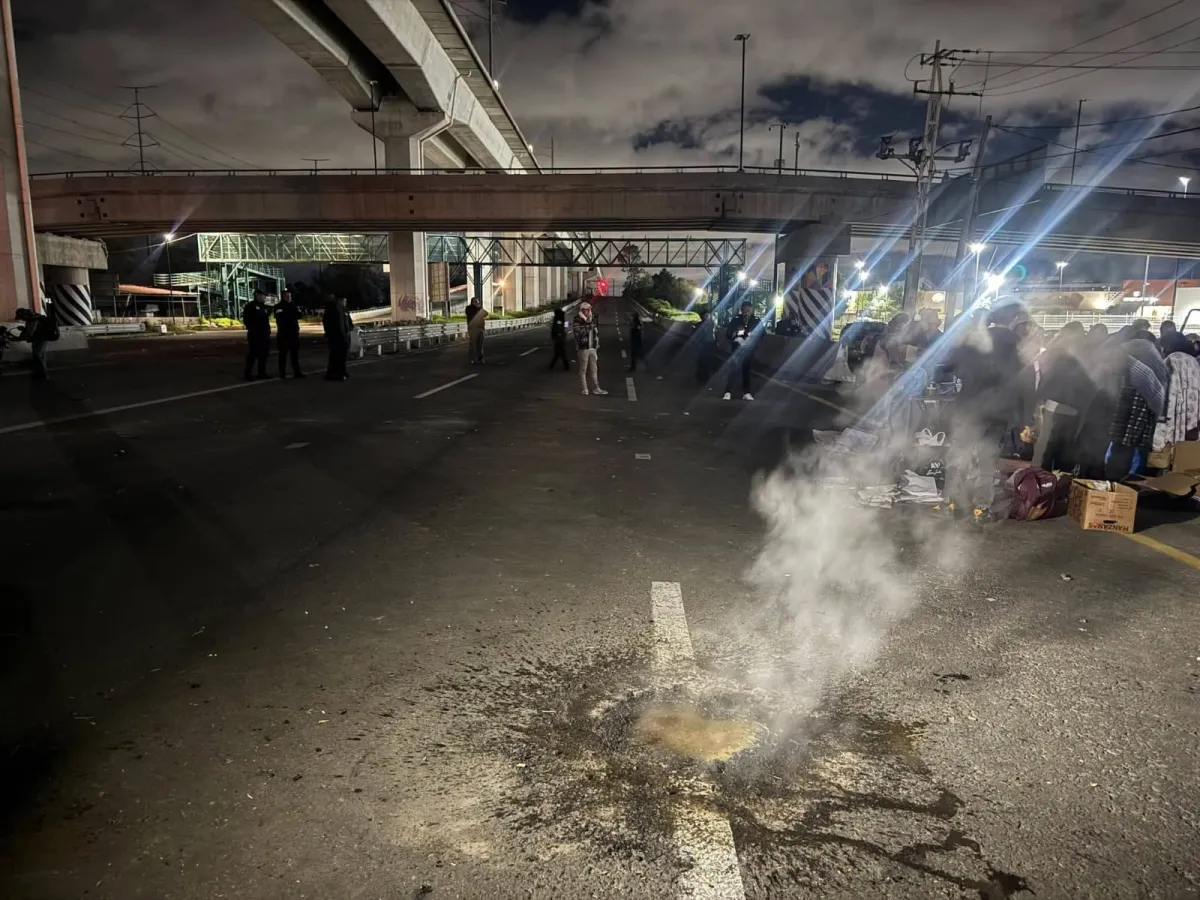 Retiran bloqueo en la México-Toluca tras más de 30 horas de protesta