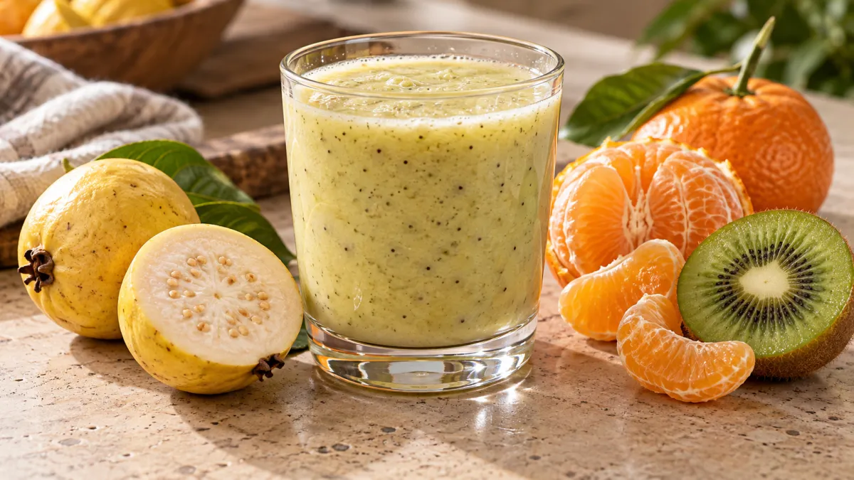 Licuado con vitamina C: tres frutas para cuidar tus defensas