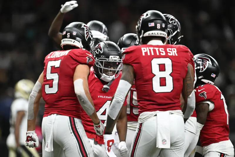 Falcons vencen 45-24 a Saints en el Monday Night Football