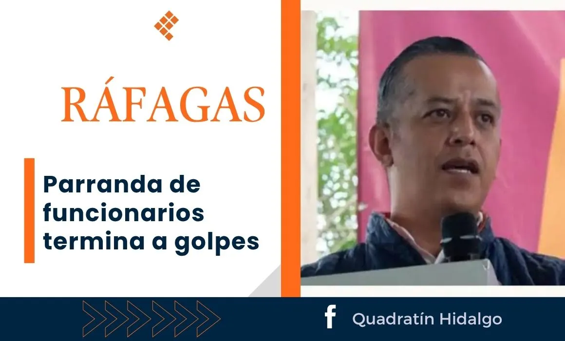 Ráfagas: Parranda de funcionarios termina a golpes