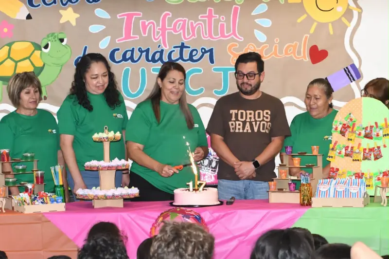 Consolida UTCJ su Estancia Infantil con 17 años de apoyo integral a las familias