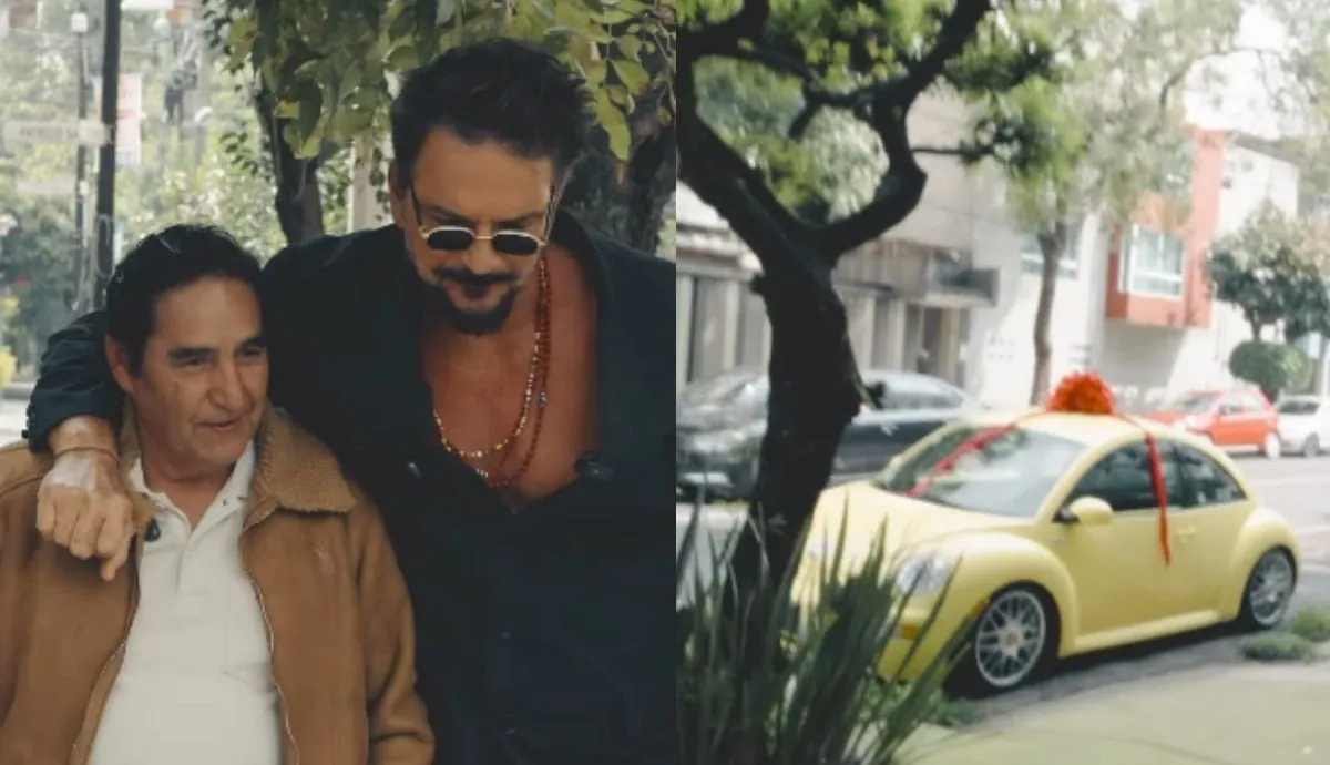 Ricardo Arjona se reencuentra en la Ciudad de México con el conductor que inspiró su famosa canción “Historia de taxi” y le regala un automóvil amarillo nuevo tras tres décadas de amistad y colaboración