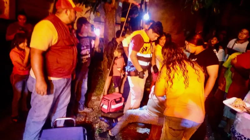 Atiende PC y Bomberos de Medellín accidente ferroviario en Los Robles