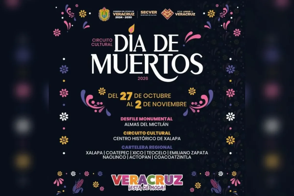 Más de mil personas participarán en Desfile de Día de Muertos en Xalapa