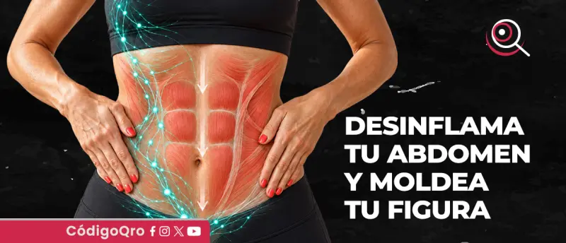 Desinflama tu abdomen y moldea tu figura