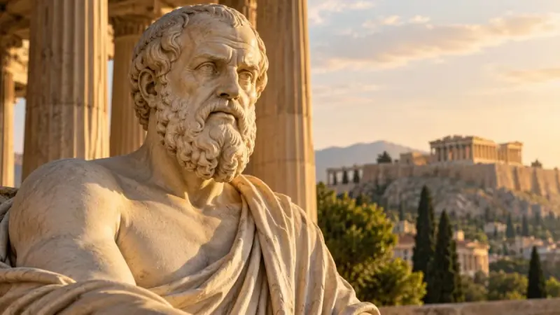 Platon, filósofo griego: “El hombre sabio querrá estar siempre con el que es mejor que él”