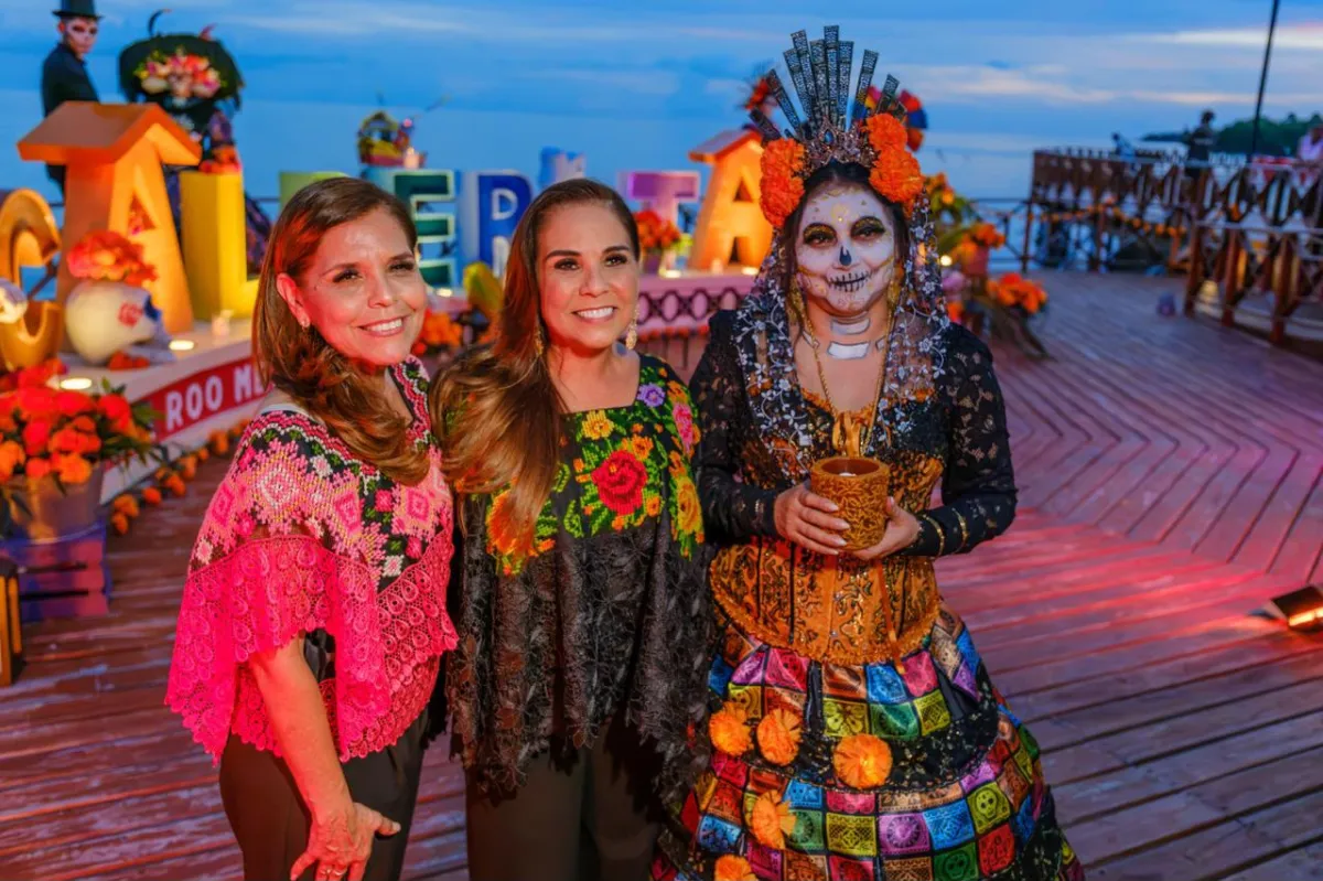 Lleva Calderitas por primera vez el Janal Pixán a la Bahía de Chetumal