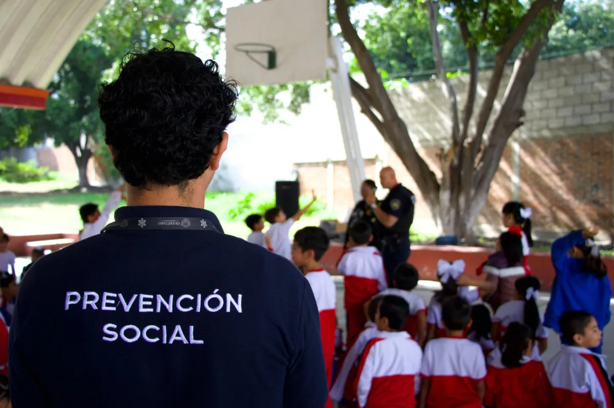 Refuerzan prevención y cultura de paz en escuelas de Querétaro