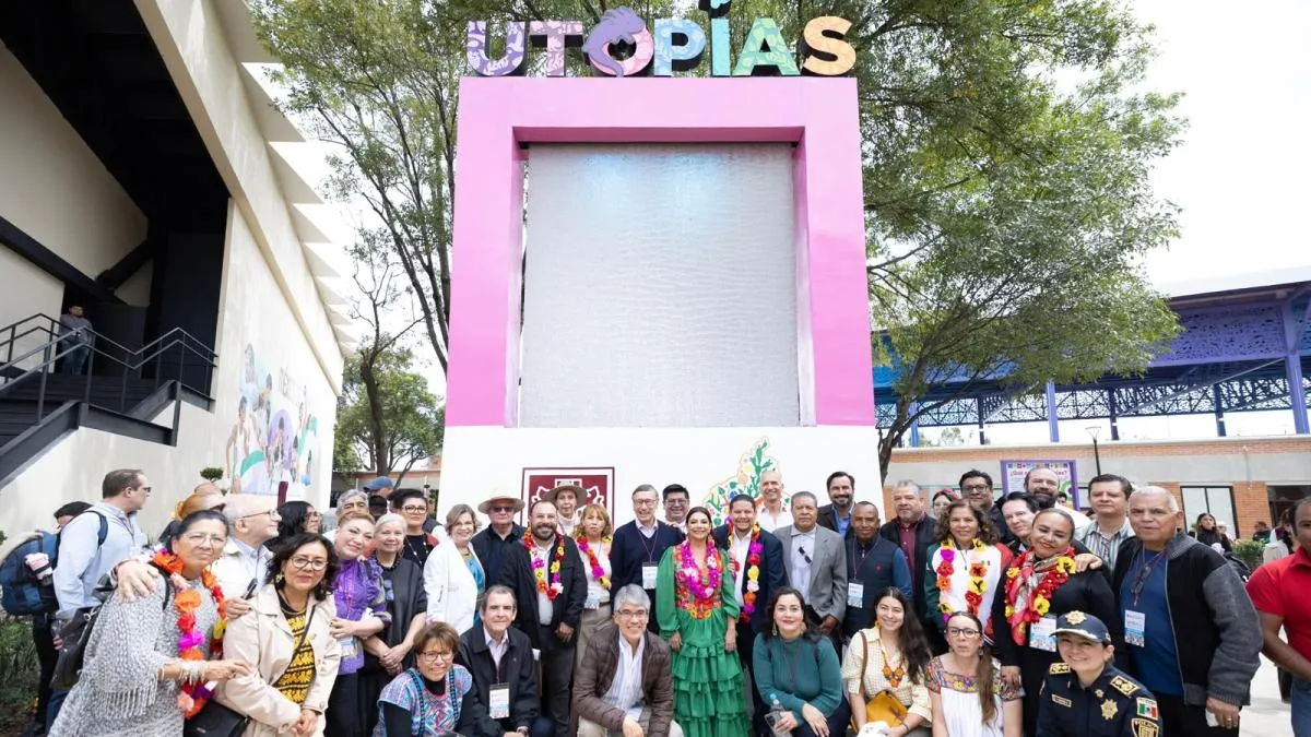 Brugada inaugura novena Utopía en Milpa Alta