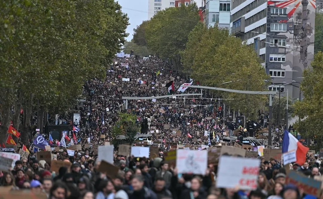 Francia despliega 70 mil policías ante protestas por el costo de vida y temor a nuevos disturbios
